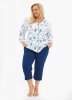 Piżama Cornette 162/446 Kristin 2 3/4 3XL-5XL damska rozpinana
